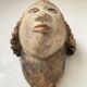 Pair of African Fang and Punu masks from Gabon