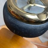 Metal tripod push ashtray