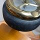 Metal tripod push ashtray