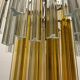 Italian Murano Glass Prism Trilobi Chandelier 1970’s