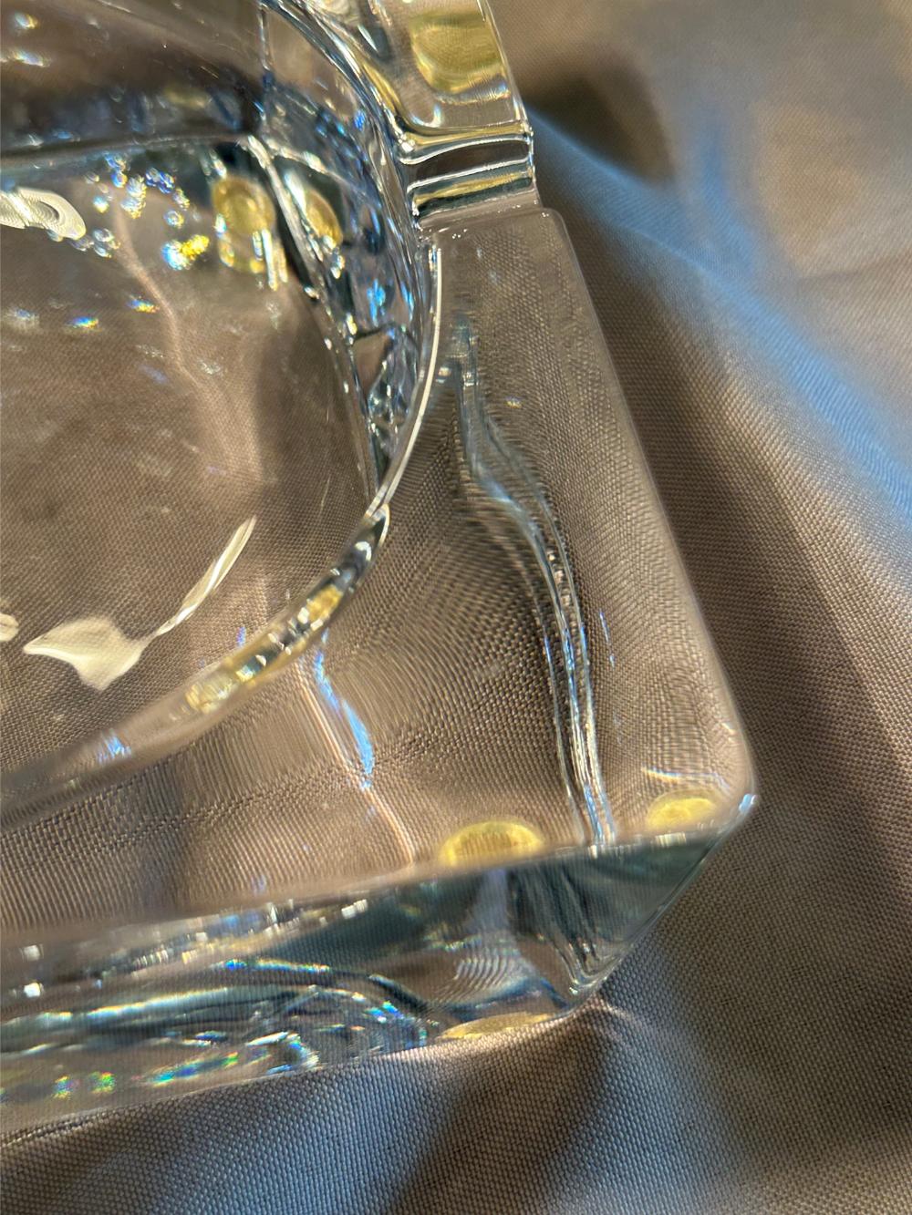 Crystal ashtray J.G. Durand