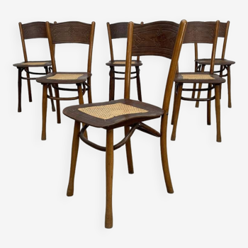 Set of six jacob & josef kohn chairs