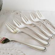 Fourchettes à huîtres ou à dessert , argent sfam