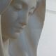 Bust of the Virgin in alabaster by Guglielmo Pugi.