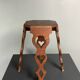 Mid-Century artisanal octagonal hand crafted plant stand stool, circa 1950s