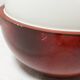 Ice bucket in the shape of an apple, chrome metal and red Bakelite, France, 70s
