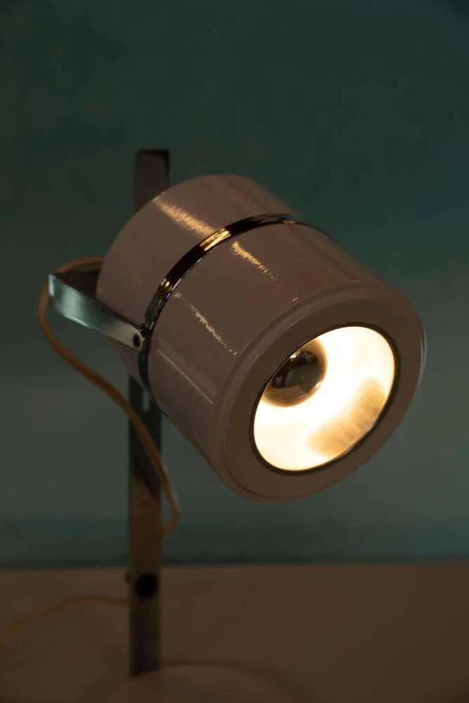 Lampe de bureau vintage minimaliste, spot de bureau années 70