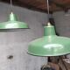 Paire de lampes industrielles