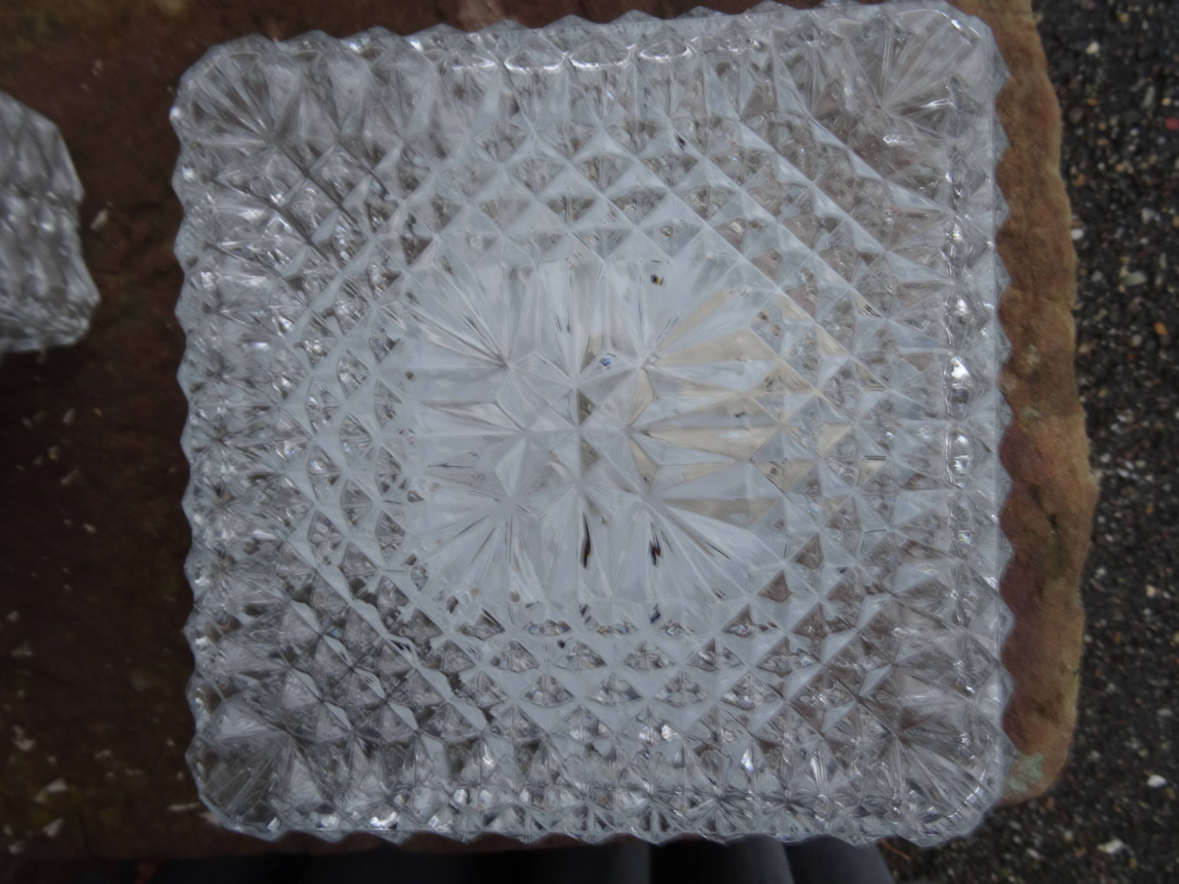 Pair of ceiling lights