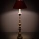 Italian Baroque carved Wooden floor lamp 1970s