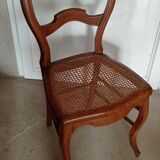 Chaise cannée ancienne