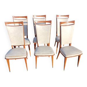 Série de 6 chaises,