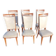Série de 6 chaises, années 60