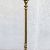 Brass tripod floor lamp
