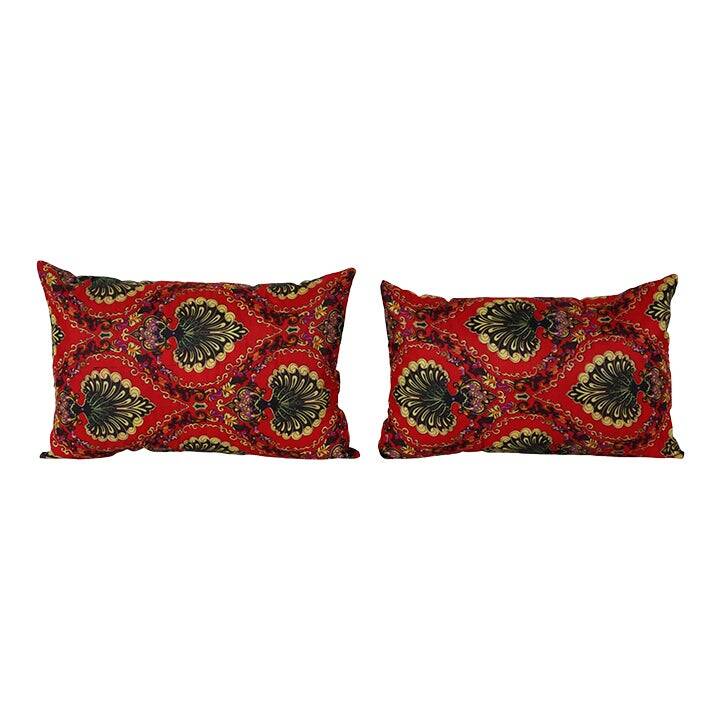 Set of 2 vintage Turkish cushion covers 36x56 cm