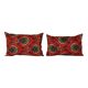 Set of 2 vintage Turkish cushion covers 36x56 cm