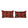 Lot de 2 housses de coussin turque vintage 36x56 cm