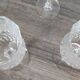 6verres à pied à vin en cristal d'Arques, modèle Longchamps. Contenance 12
