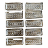 Glass knife holders from the 1950s