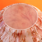 Vase  marble glass smooth and shiny appearance