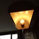 Modernist brass floor lamp deknudt 1970 vintage