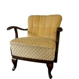 Vintage wooden armchair / club chair