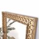 Golden mirror 61x76cm