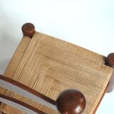 Brutalist chair in the style of Charles Dudouyt.