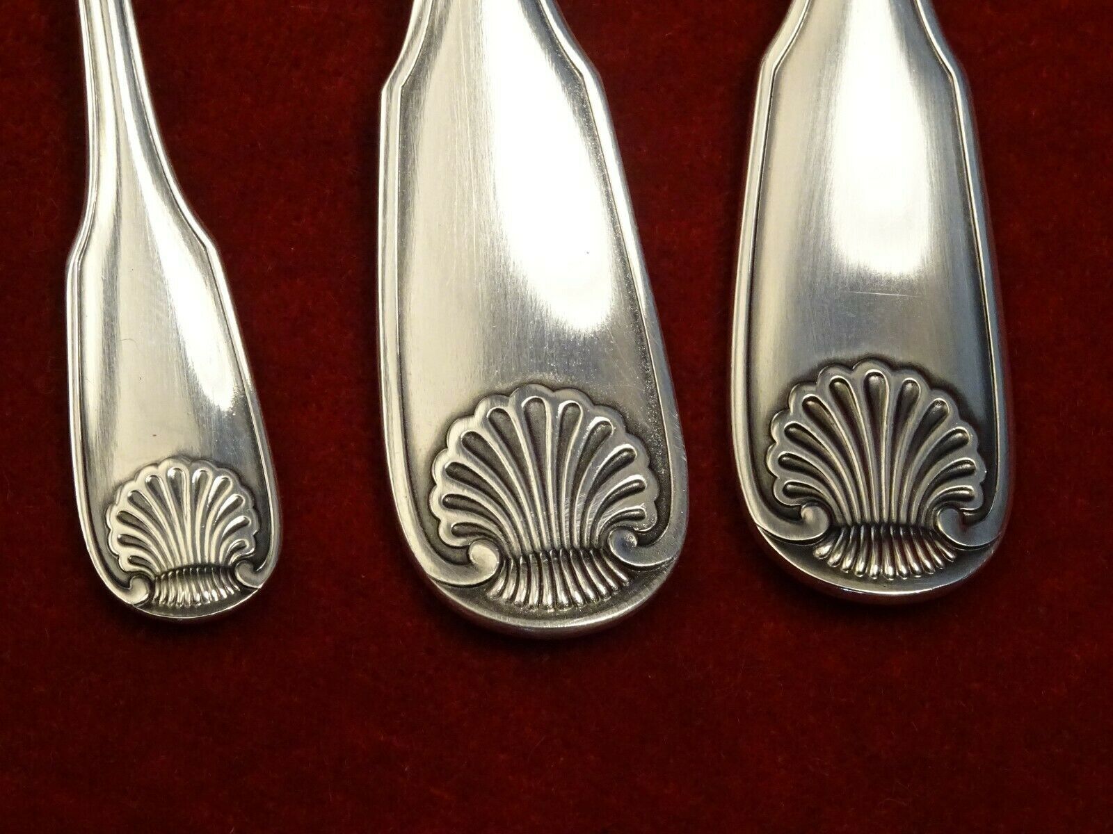 Christofle Vendôme box spoon fork small silver metal spoon