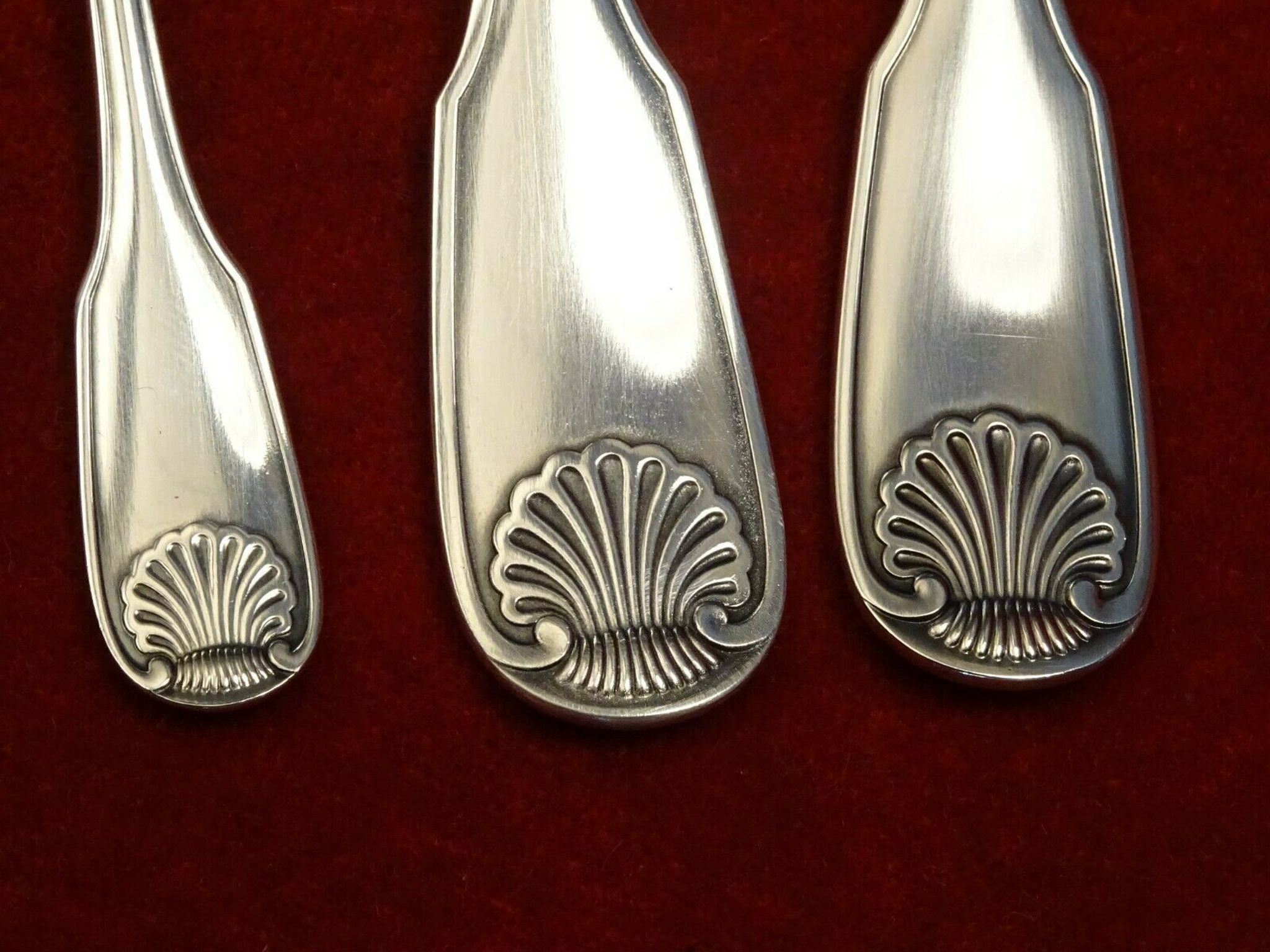 Christofle Vendôme box spoon fork small silver metal spoon