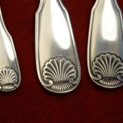 Christofle Vendôme box spoon fork small silver metal spoon