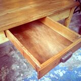 Restored old farm table