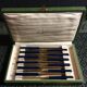 Brass fruit knives