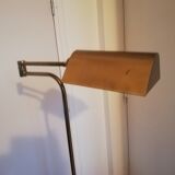 Floor lamp articulated gold metal