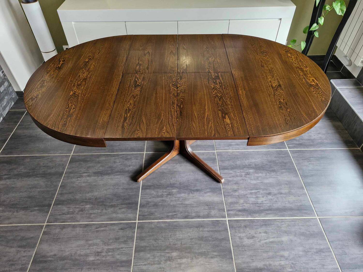 Baumann vintage extendable table 1970s