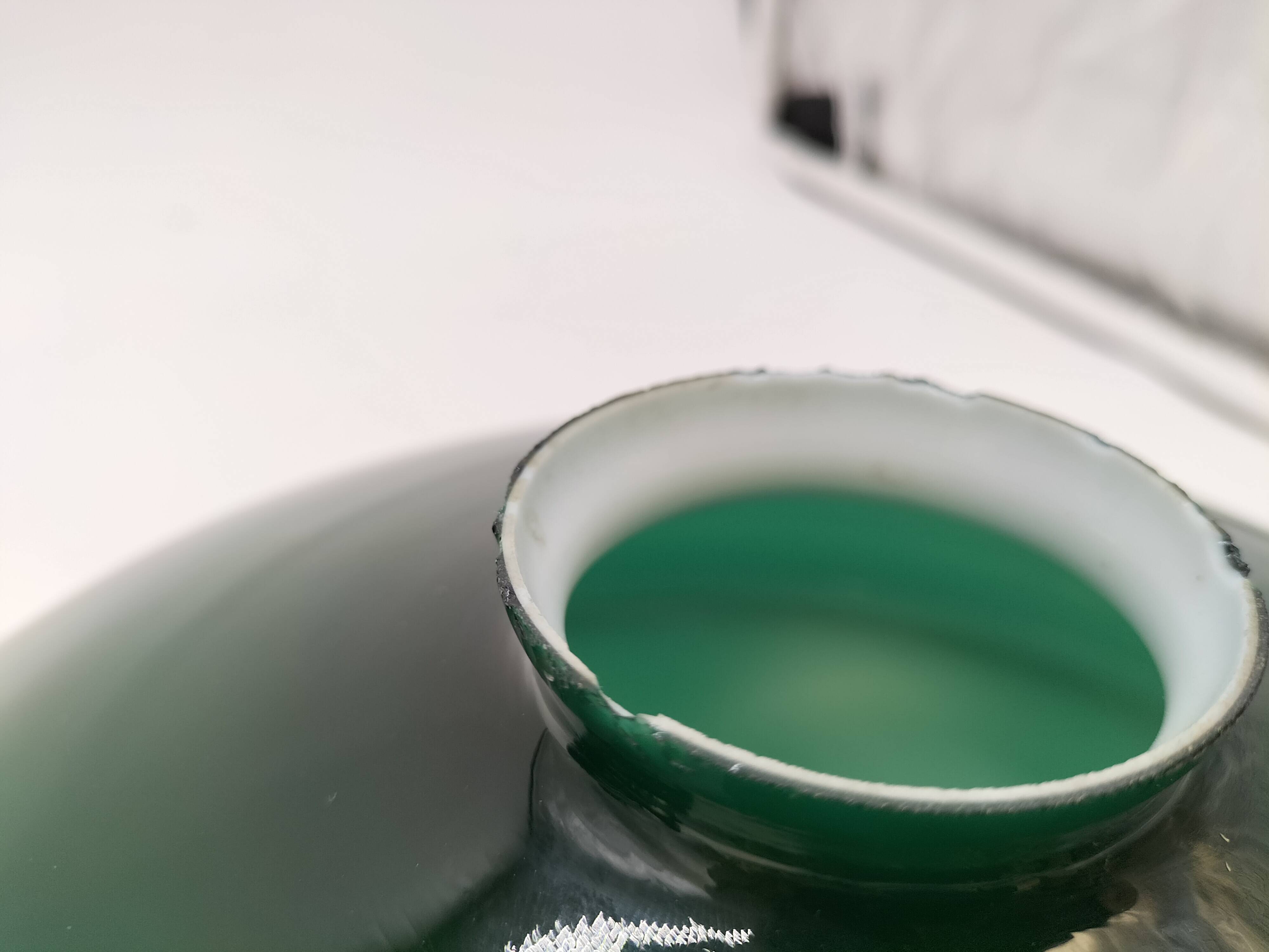 Green opaline pendant lights