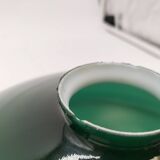 Green opaline pendant lights