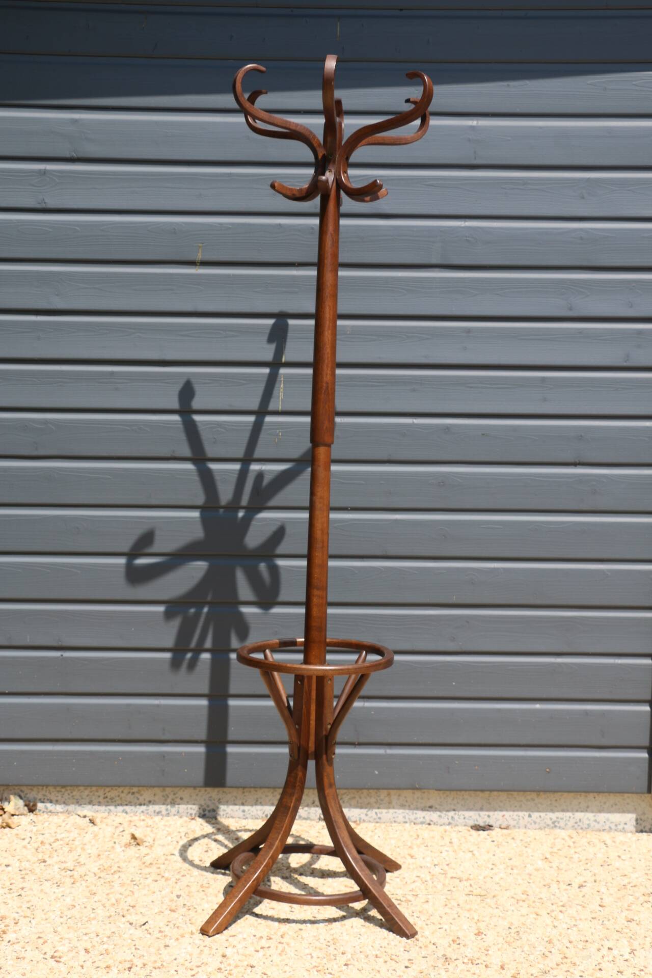 Dark BAUMANN coat rack umbrella stand (A2)