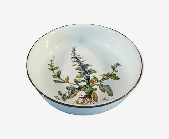 Plat rond creux Villeroy et Boch modele botanica