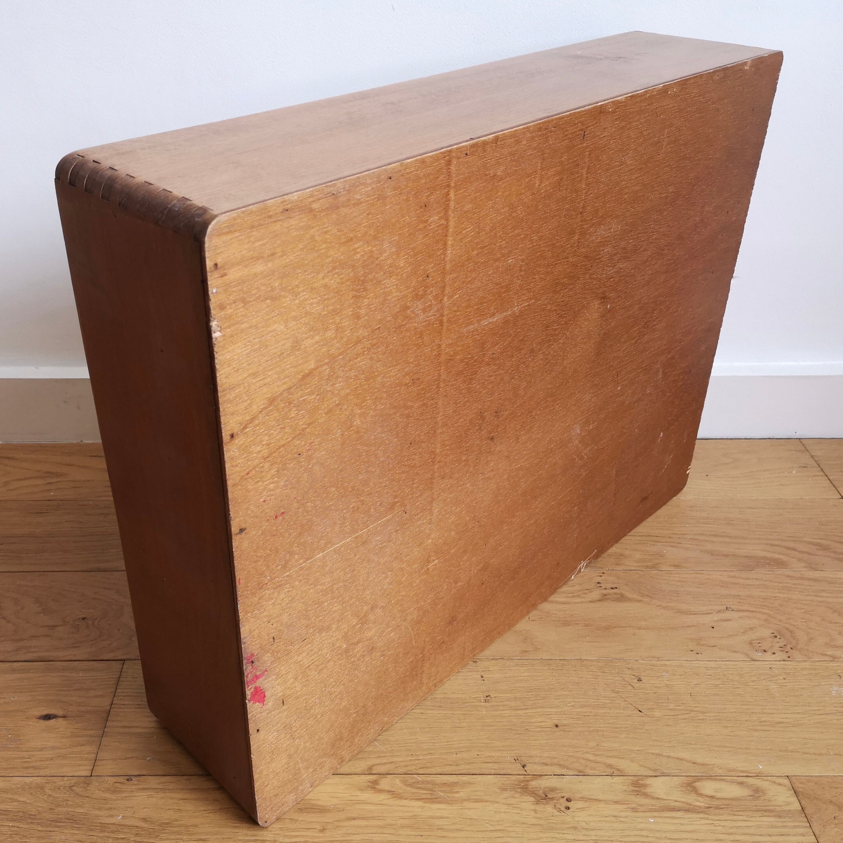 Solid wood wall bookcase