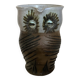 Small owl pitcher ceramic