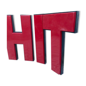 Lettres d’enseigne hit