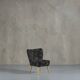 Cocktail armchair, Denmark, 1970s