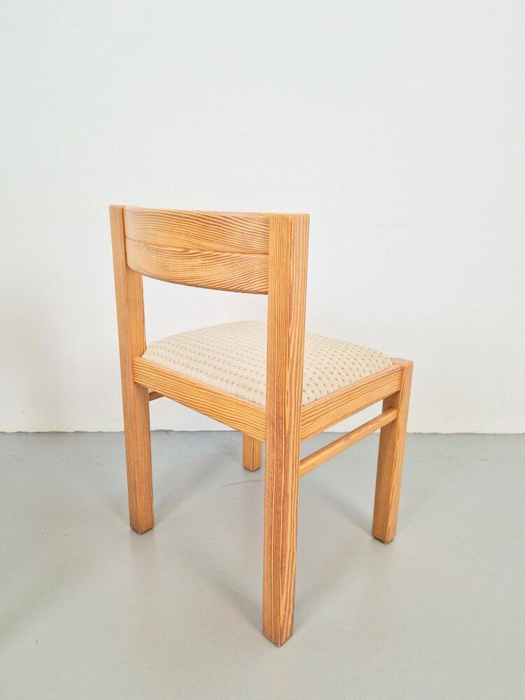 Vintage Pine Dining Chairs by Martin Visser for T Spectrum, 1960s, Set of 7