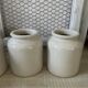 Lot de 3 bocaux en grès vintage