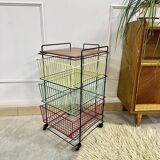 Metal furniture with 50's baskets