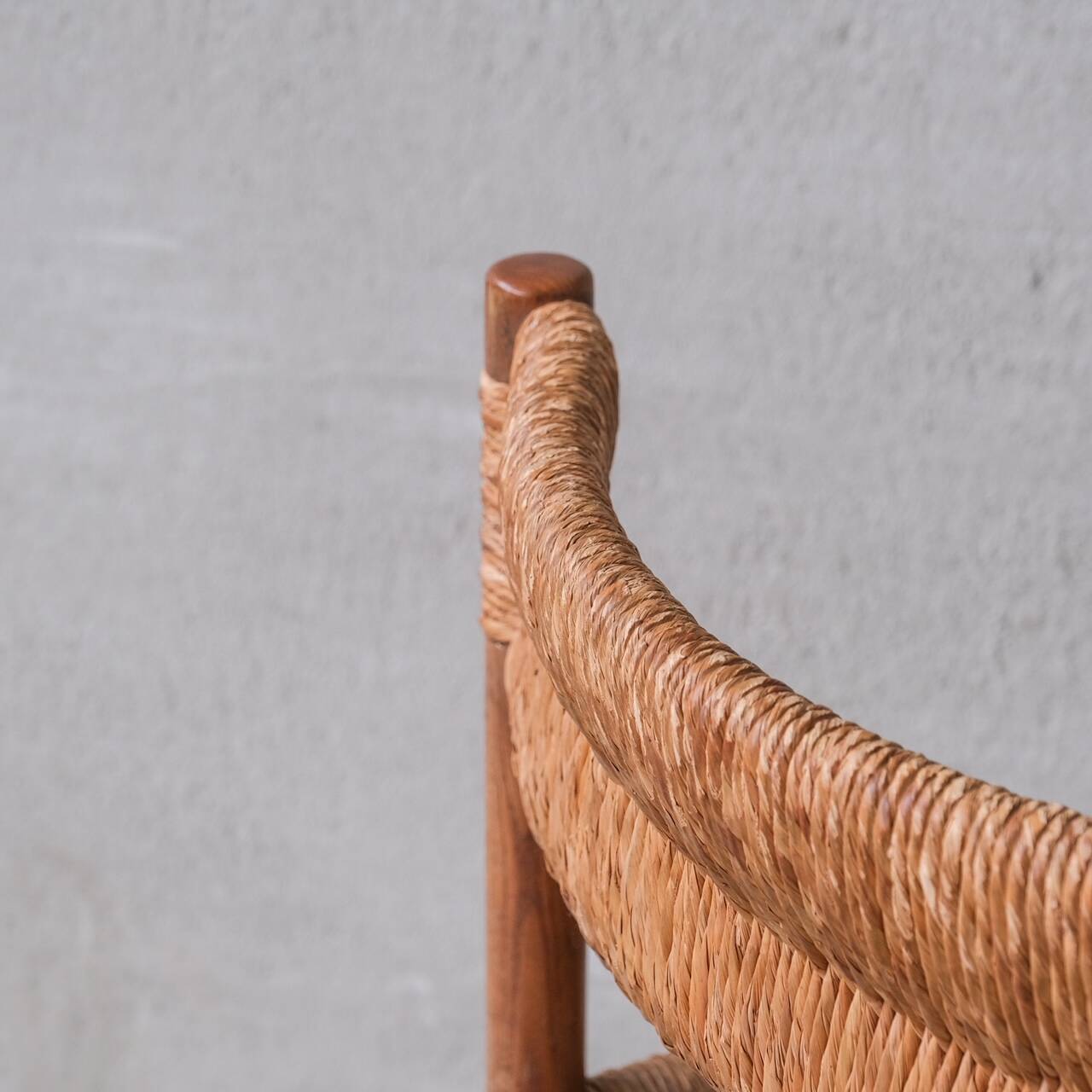 'Dordogne' Mid-Century Rush Dining Chairs