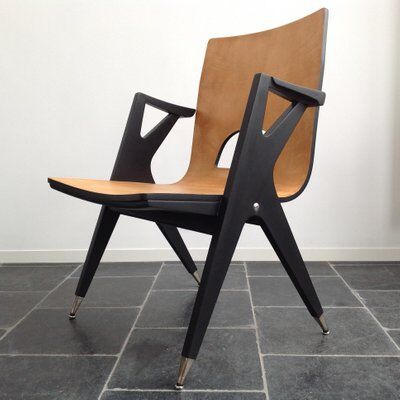 Set de 2 fauteuils de Malatesta et Mason, 1950s