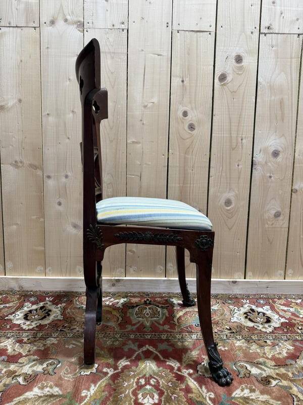 Suite de 6 chaises de style Empire - Victorienne