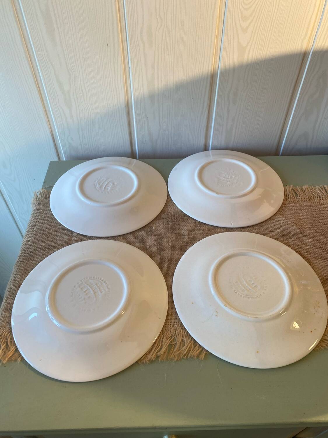 Assiettes galba 70s